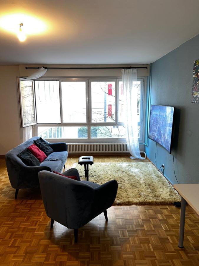 Beautiful Large Studio In Center Of Geneva Free Wifi Apartman Kültér fotó