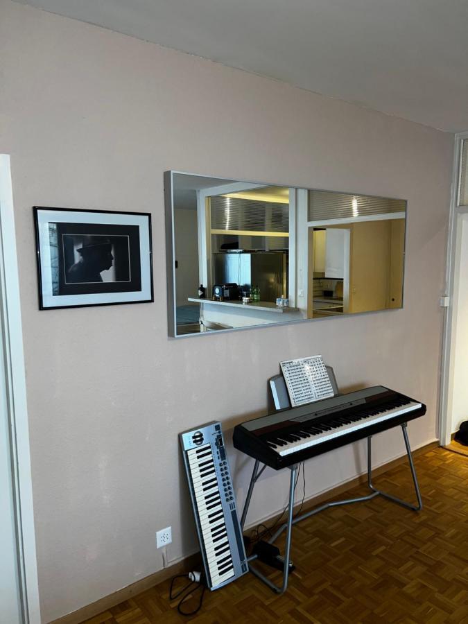 Beautiful Large Studio In Center Of Geneva Free Wifi Apartman Kültér fotó